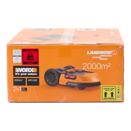 WORX Robot Rasaerba Landroid L2000 a Batteria Area di Taglia 2000 mq - Wifi