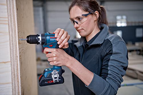Bosch Professional 18V System Trapano-avvitatore con percussione a batteria GSB 18V-90 C