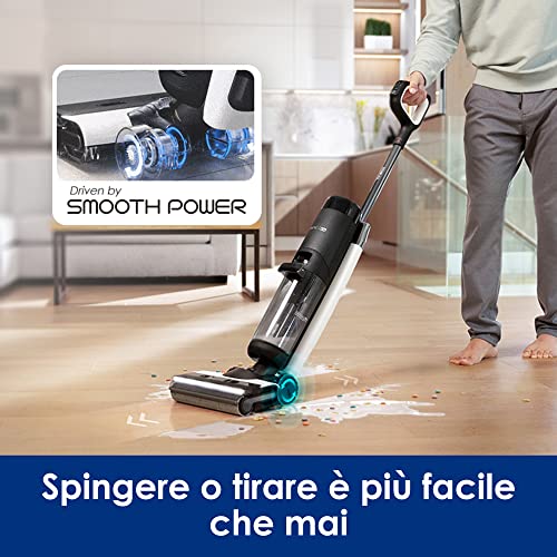 Tineco FLOOR ONE S7 Pro Aspirapolvere Intelligente, Senza fili, Lavapavimenti
