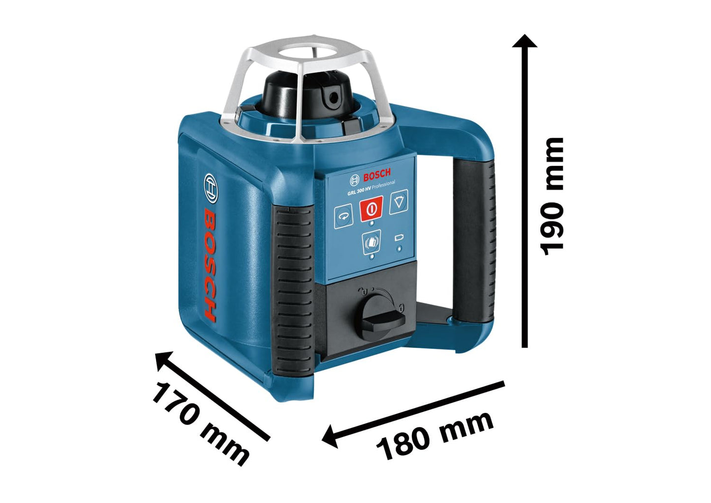 Bosch Professional Livella Laser Rotante GRL 300 HV Fino A 300 m