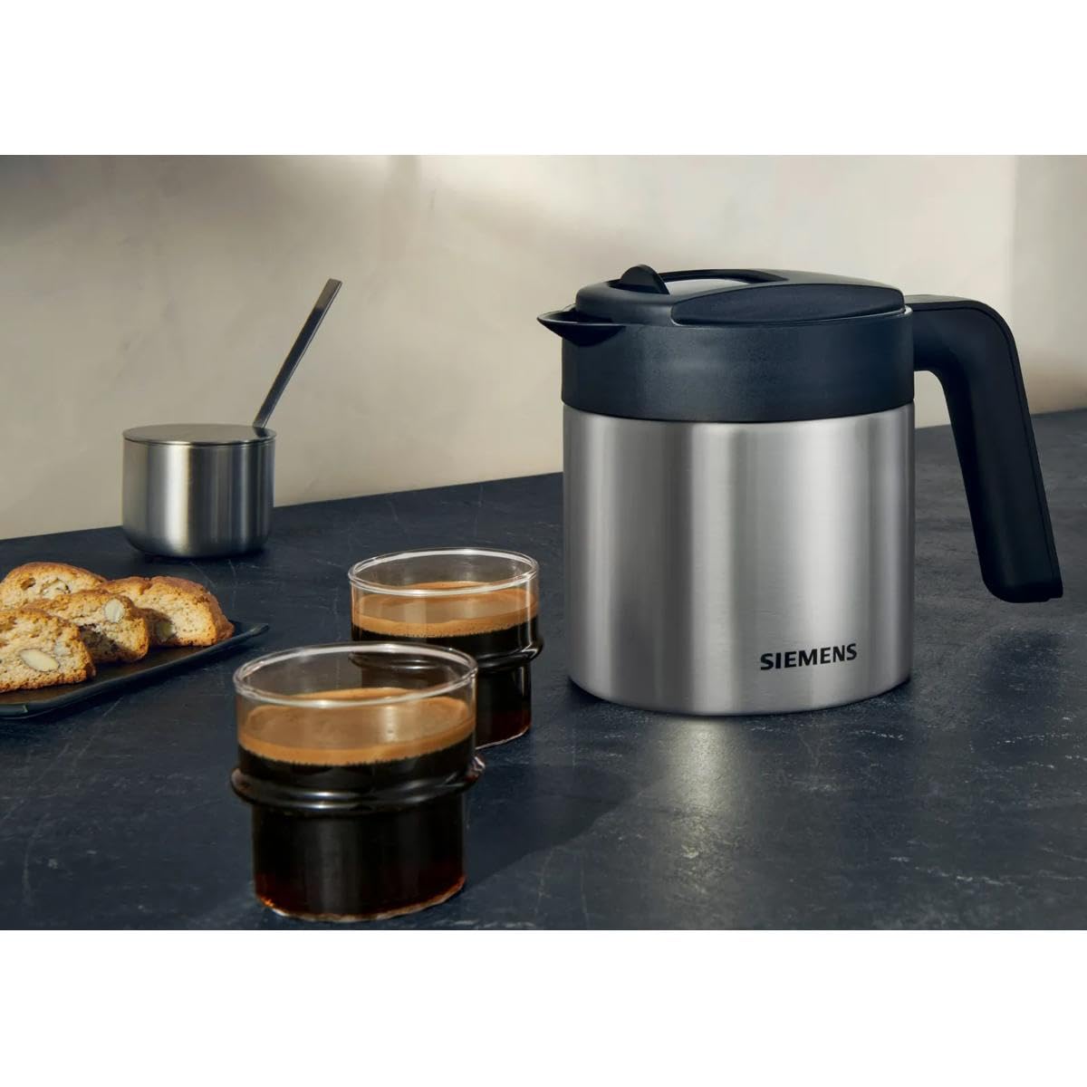 Siemens Macchina da caffè EQ900, contenitore 1 fagioli, HomeConnect, display Full Touch , TQ903D03