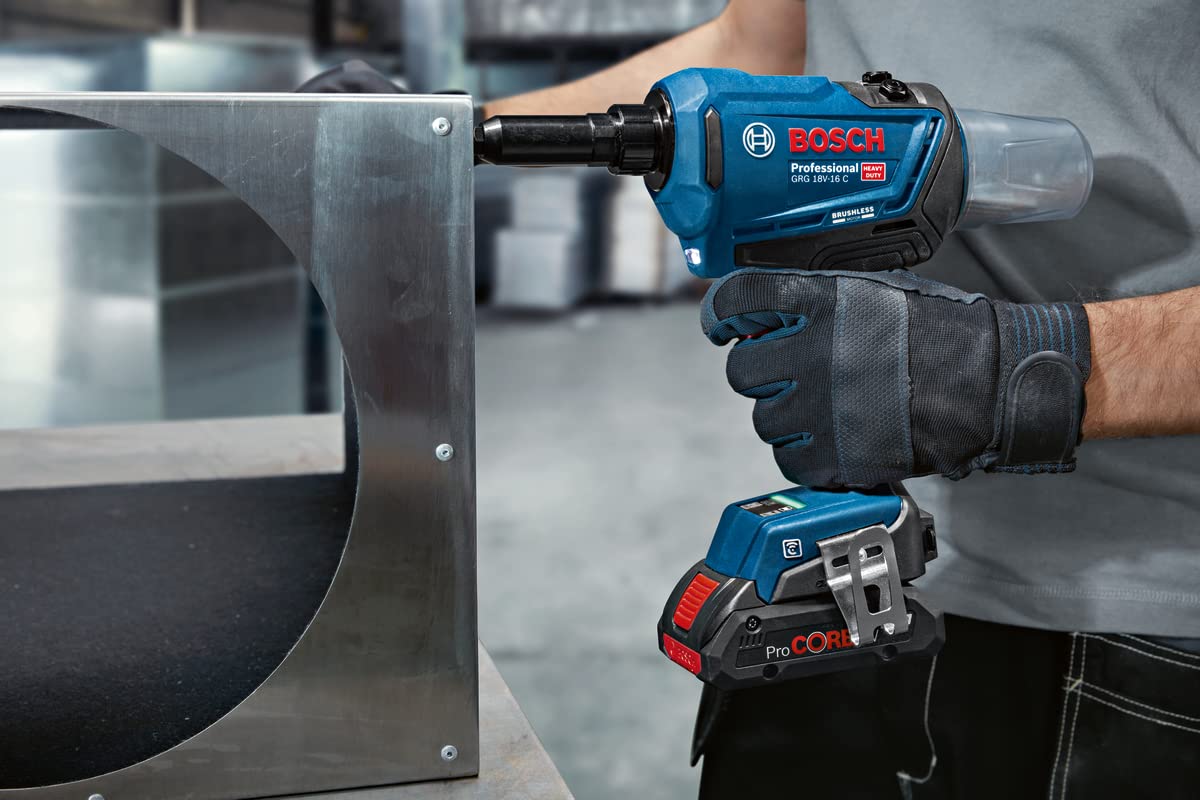 Bosch Professional 18V System Rivettatrice a Batteria Grg 18V-16 C