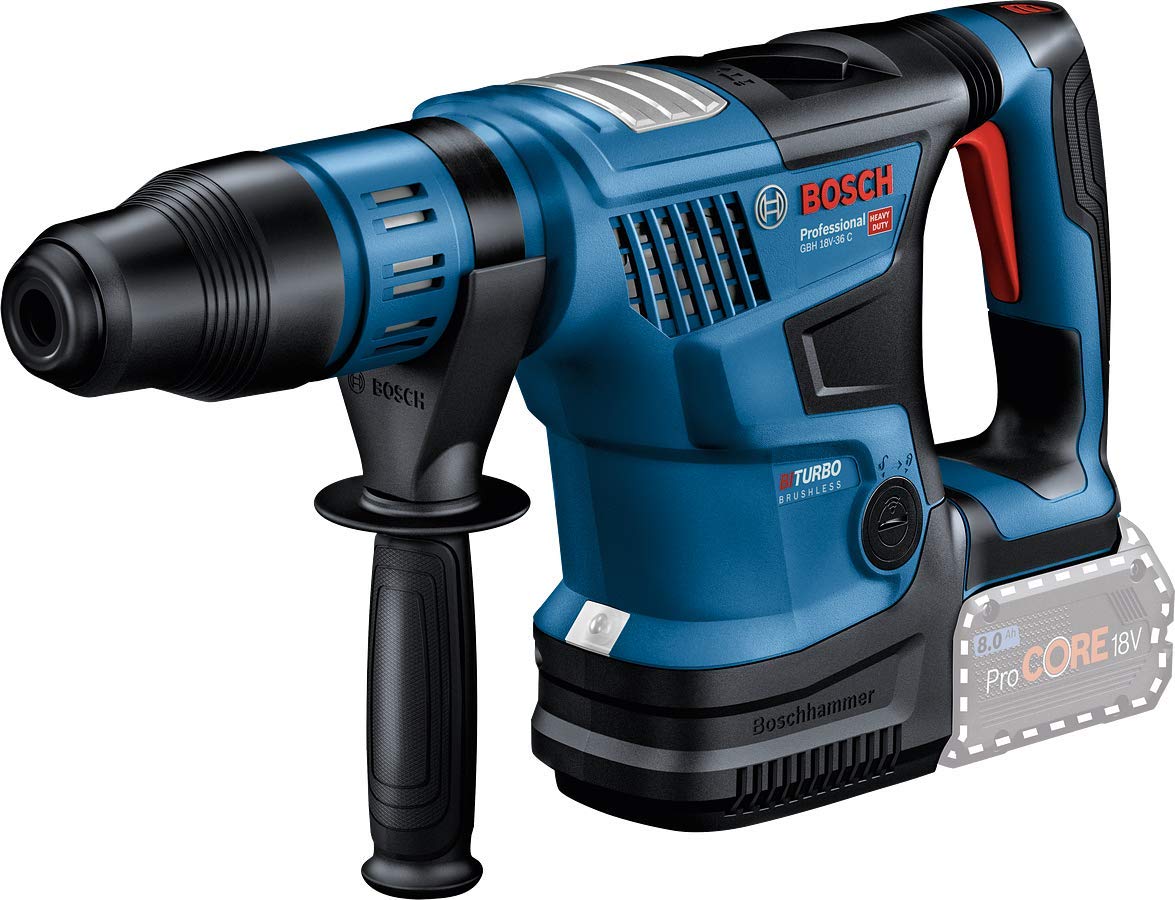Bosch Professional BITURBO Martello perforatore a batteria GBH 18V-36 C