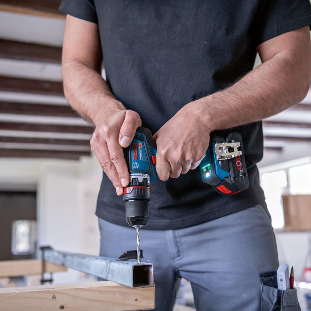 Bosch Professional 18V System Trapano-Avvitatore a Batteria Gsr 18V-90 Fc