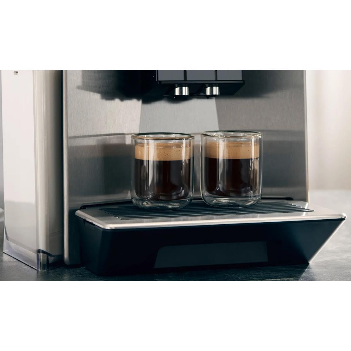 Siemens Macchina da caffè EQ900, contenitore 1 fagioli, HomeConnect, display Full Touch , TQ903D03