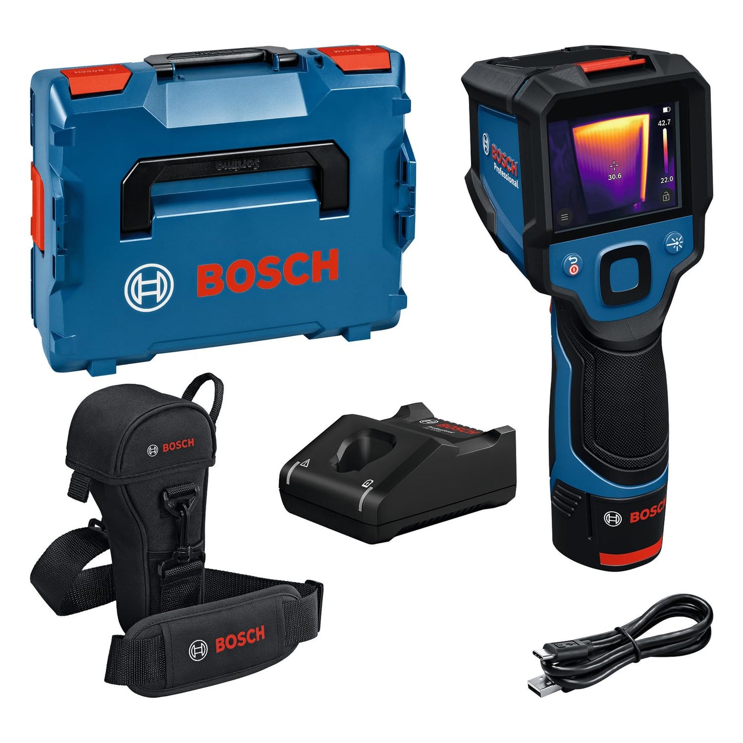 Bosch professional Termocamera GTC 12V-450-13 a -20°C a +450 °C