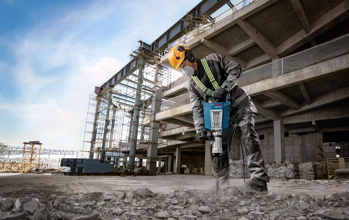 Bosch Professional Martello demolitore GSH 14 C 28 J di potenza del colpo