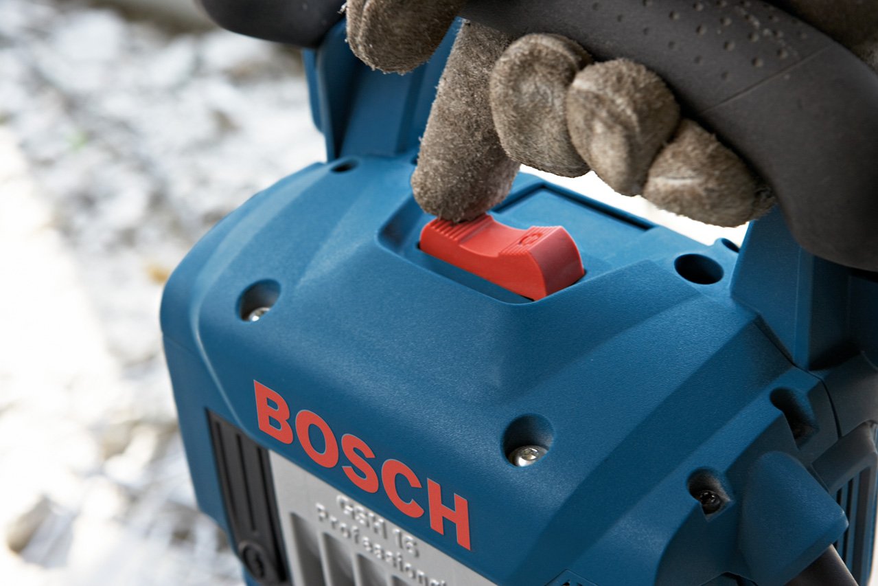 Bosch Professional Martello Demolitore Gsh 16-28 (Potenza del Colpo 41 J, Motore da 1.750 Watt