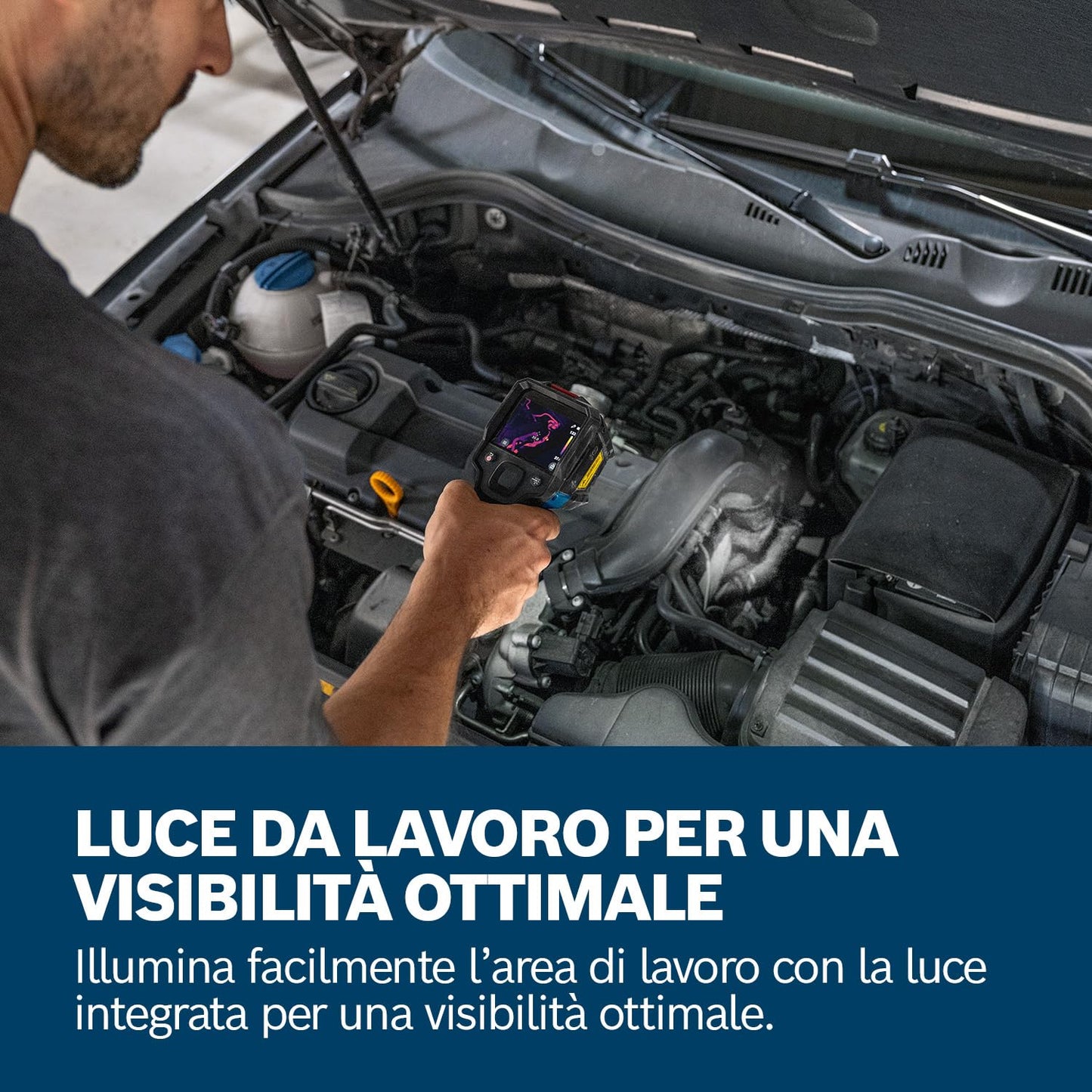 Bosch professional Termocamera GTC 12V-450-13 a -20°C a +450 °C
