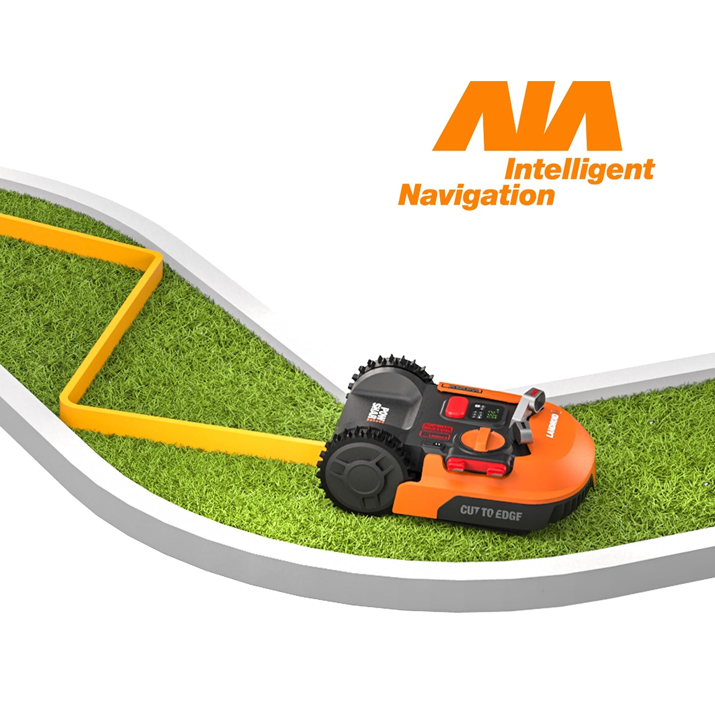 WORX Robot Rasaerba Landroid M700 a Batteria Area di Taglia 700Mq - Wifi