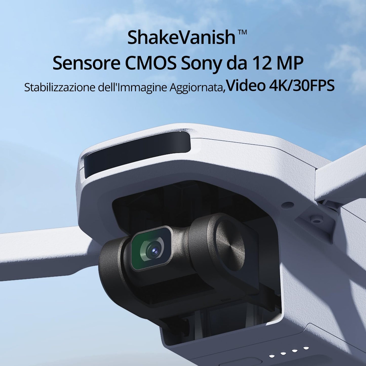 Potensic ATOM SE Fly More Combo GPS Drone con Fotocamera 4K 93 Min di Volo, 3 Batterie