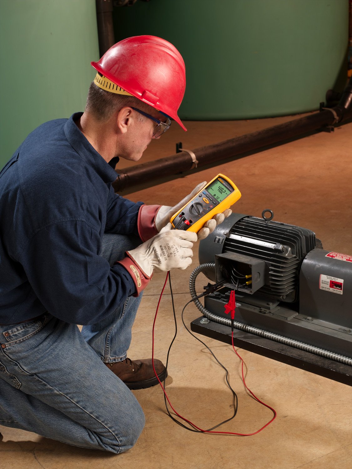 Tester per il test di resistenza d'isolamento Fluke 1507 insulation tester