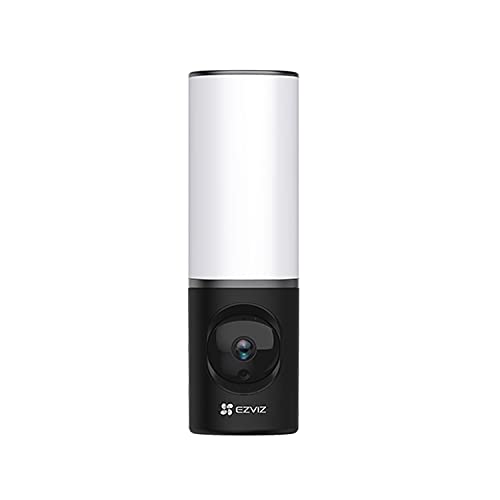 EZVIZ LC3 Telecamera Wi-Fi con Lampada da Esterno 2K, Videocamera Sorveglianza Esterno 4MP