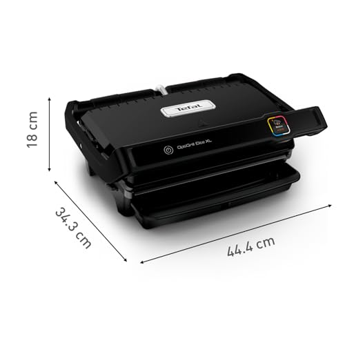 Tefal OptiGrill Elite XL GC760812 - Griglia a contatto, piastre griglia elettrica