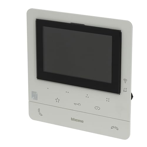 Bticino 344682 VIDEOCITOFONO WIFI MONITOR INTERNO SMART, 2 Fili, Display Aggiuntivo 5"