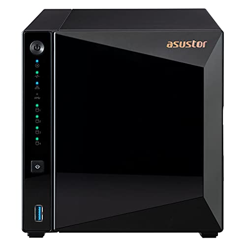 Asustor AS3304T - 2 GB NAS 40TB (4X 10T), WD Red Plus
