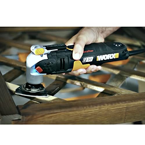 Worx WX681 Multifunzione ad Oscillazione Sonicrafter , 450 W di Potenza