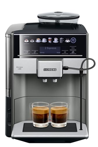 SIEMENS TE655203RW Macchina per caffè espresso completamente automatica EQ6 plus S500 - Antracite