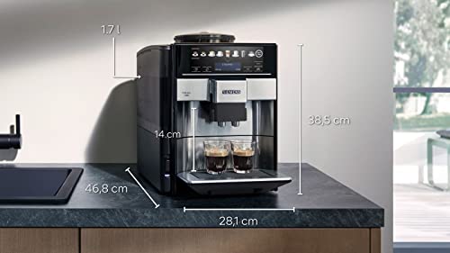 SIEMENS TE655203RW Macchina per caffè espresso completamente automatica EQ6 plus S500 - Antracite