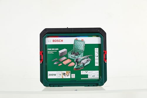 Bosch Levigatrice palmare PSM 200 AES (200 W, in SystemBox M)