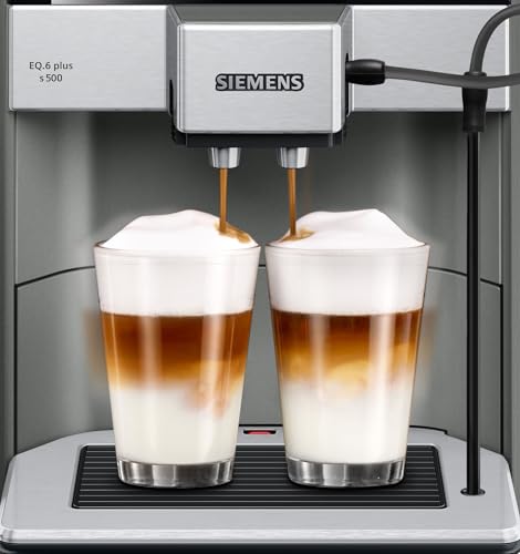 SIEMENS TE655203RW Macchina per caffè espresso completamente automatica EQ6 plus S500 - Antracite