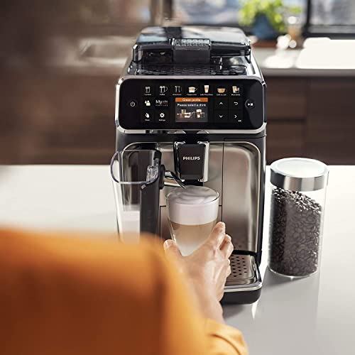 Philips Domestic Appliances 5400 Series Macchina da Caffè Automatica Cromato (EP5547/90)