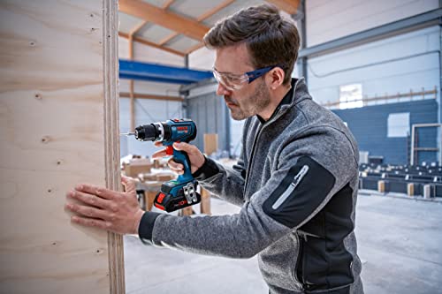 Bosch Professional 18V System Trapano-avvitatore con percussione a batteria GSB 18V-90 C (incl. 2 batterie PROcore da 4.0 Ah,