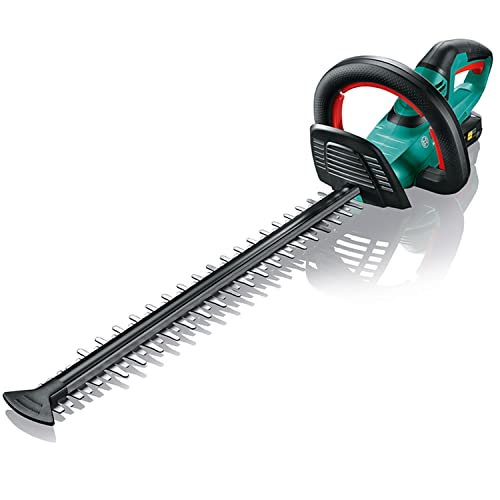 Bosch AHS 50-20 LI Tagliasiepi 1 batteria, sistema 18 volt, lunghezza di taglio 50 cm, distanza lama 20 mm