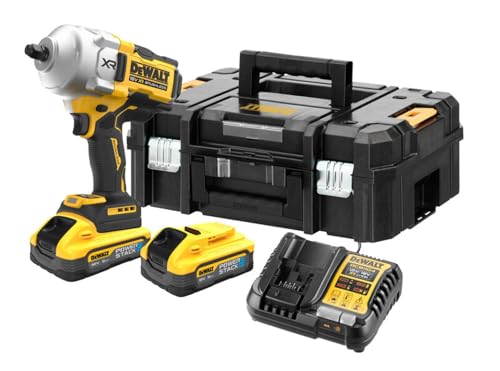 DeWALT Avvitatore a percussione a batteria DCF961H2T-QW, 18 V, 5 Ah, avvitatore a percussione 1626 Nm,