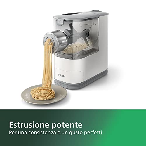 Philips Macchina per la Pasta - Completamente Automatica, con Auto Pesatura, (HR2345/19)