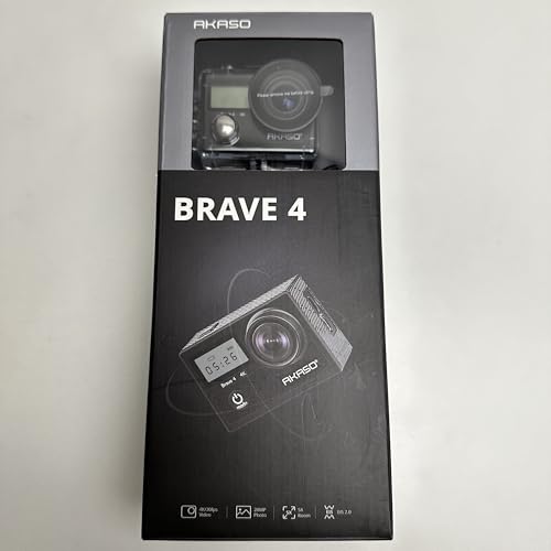 AKASO Brave 4 4K30fps 20MP Action Cam Fotocamera Subacquea 20MP WIFI