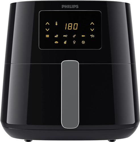 Philips Airfryer XL Essential - 6,2 L, Friggitrice Senza Olio, Touchscreen, App HomeID (HD9270/90)