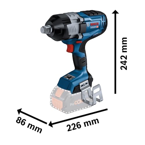 Bosch Professional BITURBO Avvitat. massa batt. a batt. GDS 18V-1600 HC (att. da 3/4", coppia serr. 1.600 Nm
