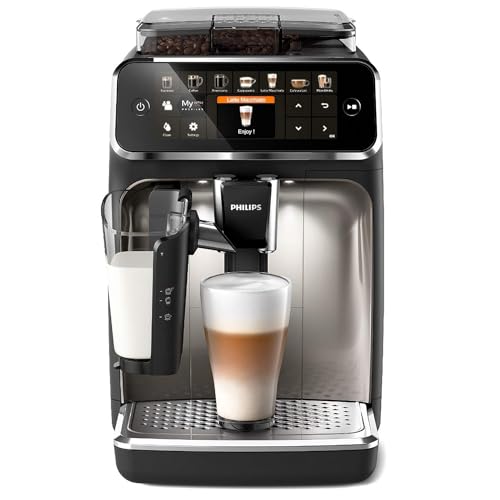 Philips Domestic Appliances 5400 Series Macchina da Caffè Automatica Cromato (EP5547/90)