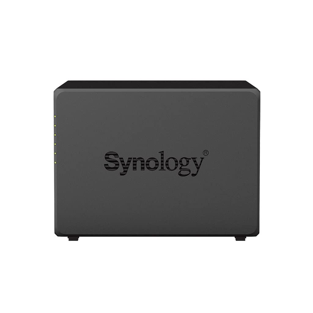 Synology DS1522+ 50TB 5 Bay Desktop NAS preinstallato con 5 dischi rigidi Seagate IronWolf da 10 TB, nero