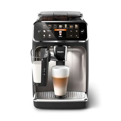 Philips Domestic Appliances 5400 Series Macchina da Caffè Automatica Cromato (EP5547/90)