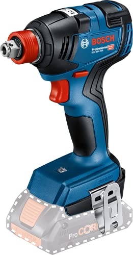 Bosch Professional 18V System Avvitatore a Massa Battente a Batteria Gdx 18V-200 (Incl. 2 Batterie 4.0 Ah