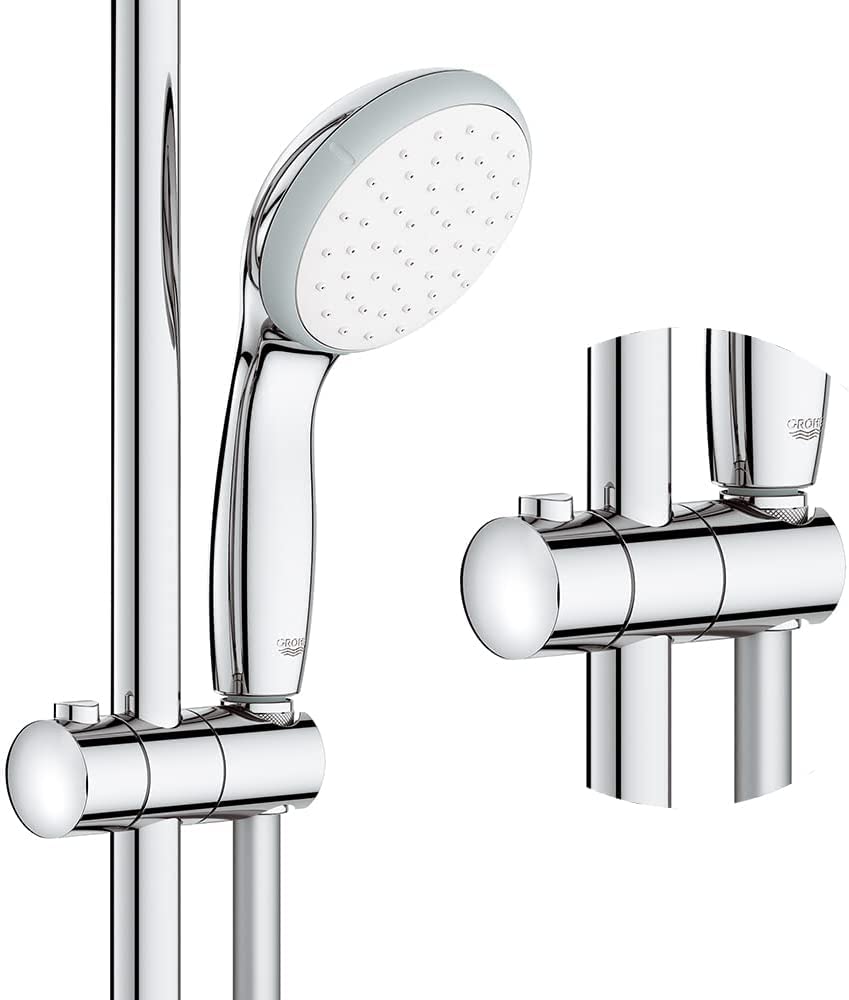 GROHE QUICKFIX, Precision Flow Miscelatore termostatico per doccia Cromo, 34842000