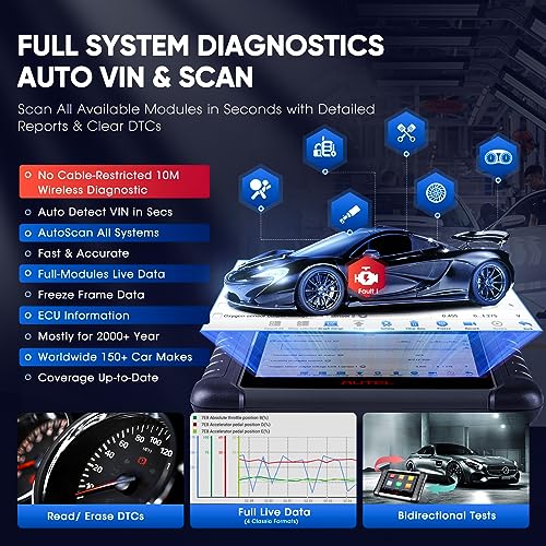 Autel MaxiCOM MK808BT Pro OBD2 scanner