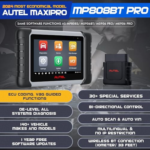 Autel MaxiPRO MP808BT PRO Codifica ECU obd2