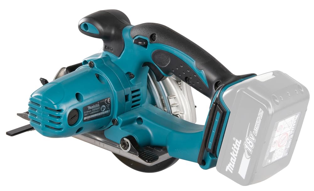 Makita, Sega circolare wireless 136 mm, batteria e caricabatterie non inclusi, DSS501Z