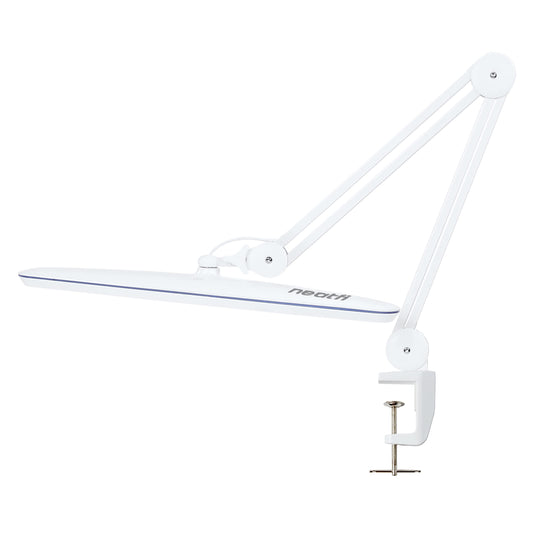 Neatfi Lampada da lavoro a LED XL da 2.200 lumen, Spina Europea, 24 W, 117 LED SMD da pezzi