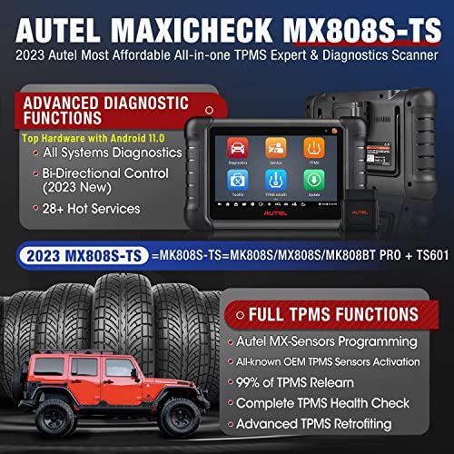 Autel  MaxiCheck MX808S-TS Programmazione TPMS