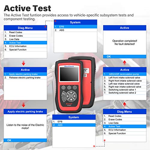 Autel MaxiCheck PRO Strumento Diagnostico OBD2 Scanner