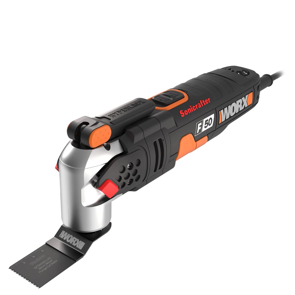 Worx WX681 Multifunzione ad Oscillazione Sonicrafter , 450 W di Potenza