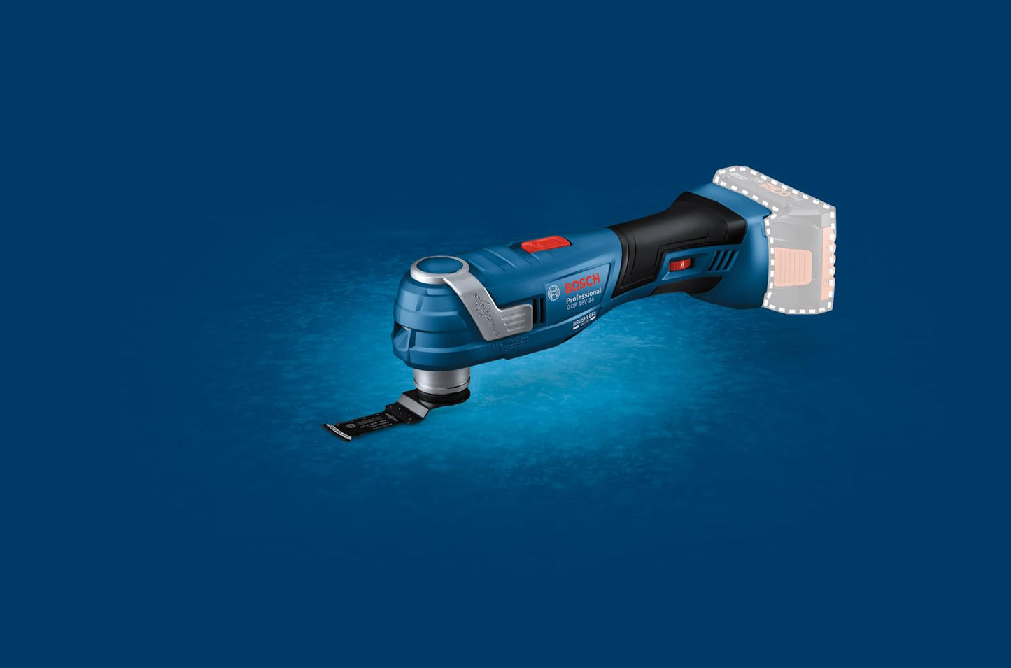 Bosch Professional 18V System Utensile multifunz. a batteria GOP 18V-34