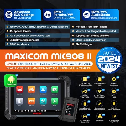 Autel MaxiCOM MK908 II MK906 PRO