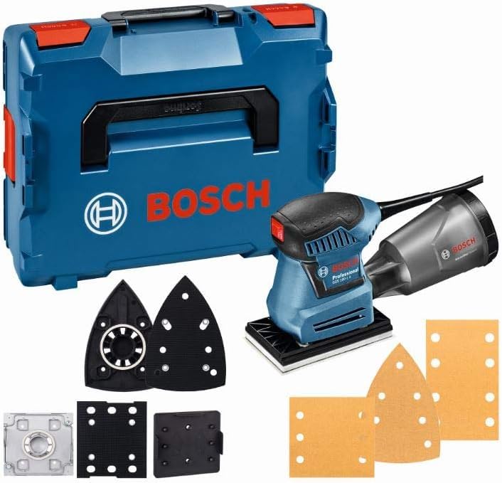 Bosch Professional Levigatrice Orbitale GSS 160-1 A Multi, Ø Orbita 1.6 mm,