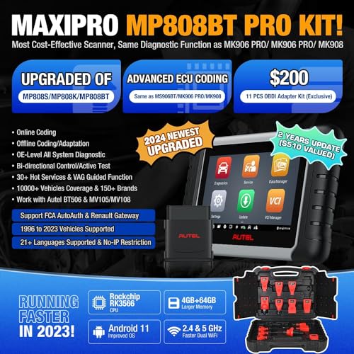 Autel MaxiPRO MP808BT PRO KIT