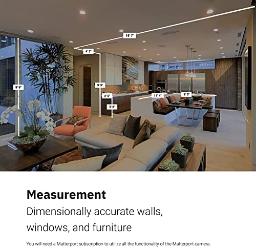 Matterport fotocamera Pro2 con custodia da viaggio Scanner